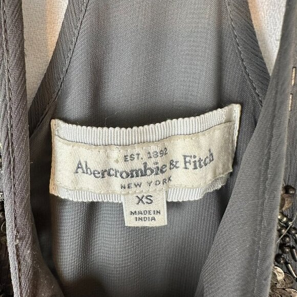 Abercrombie and Fitch Razorback Chiffon Beaded Tank - Picture 2 of 7